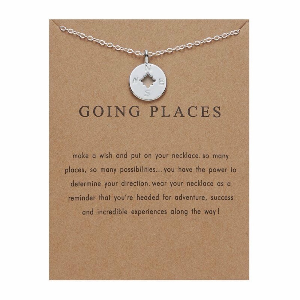 🔥HOT SALE🔥 GOING PLACES  Compass Clavicle Choker